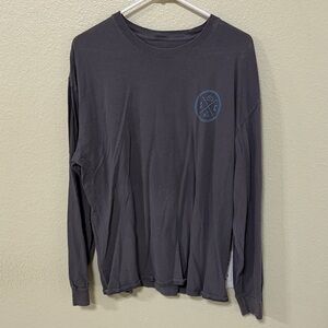 Stylish Gray Long Sleeve Women's Tee